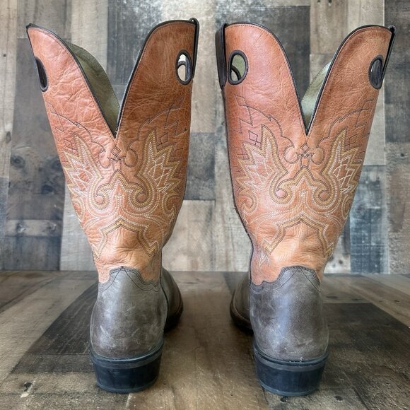 Double H 1537 Buckaroo Tall Western Cowboy Boots Mens 13 D - Picture 9 of 12
